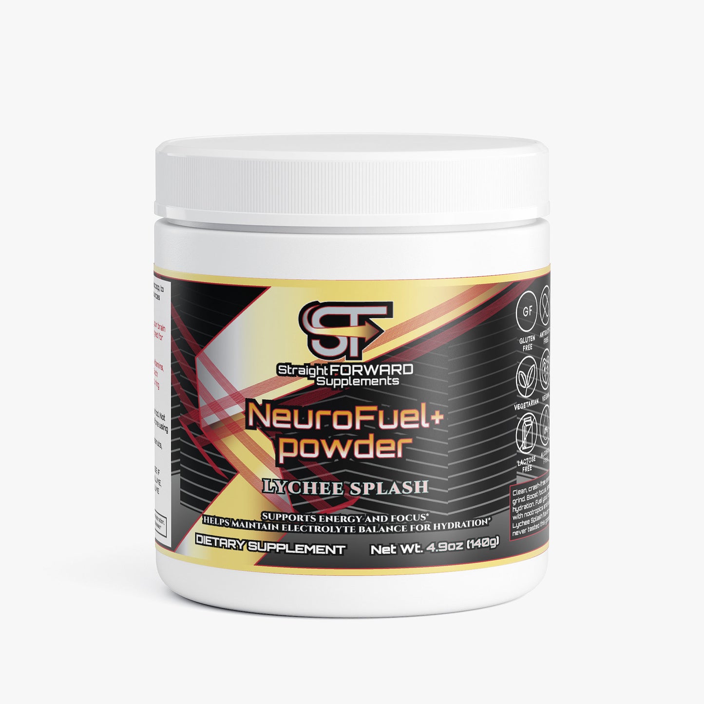 NeuroFuel+ Powder (Lychee Splash Energy) 140g