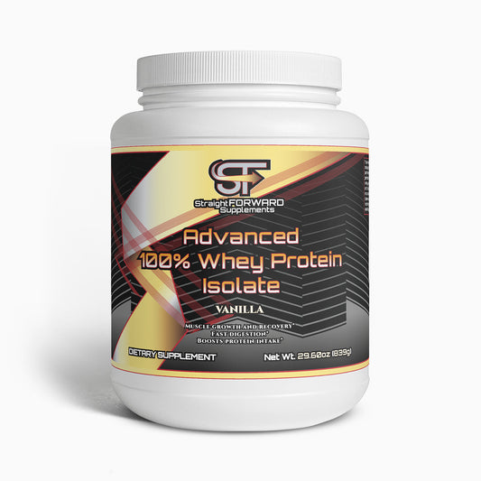 Advanced 100% Whey Protein Isolate (Vanilla) 839g