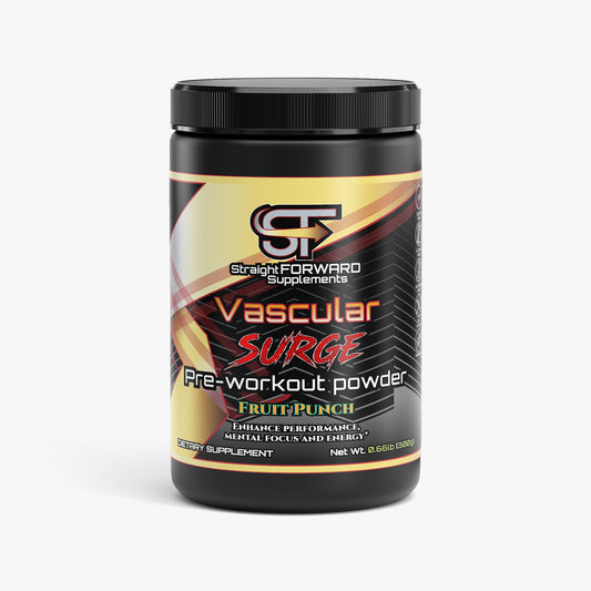 Vascular Surge Pre-Workout Powder (Fruit Punch) 300g