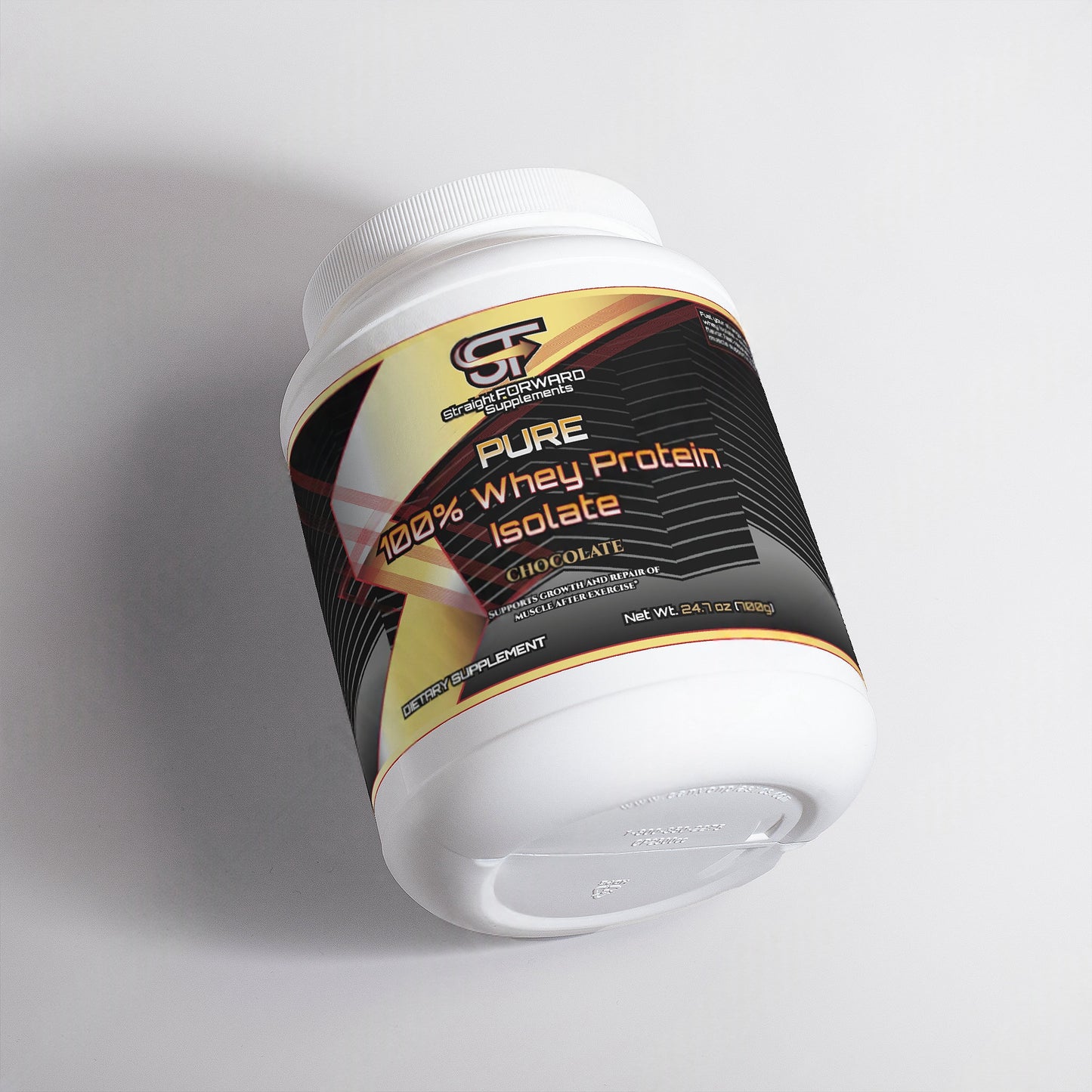 Pure 100% Whey Protein Isolate (Chocolate) 700g