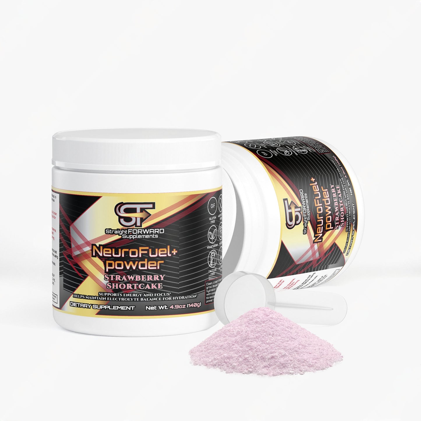 NeuroFuel+ Powder (Strawberry Shortcake) 140g